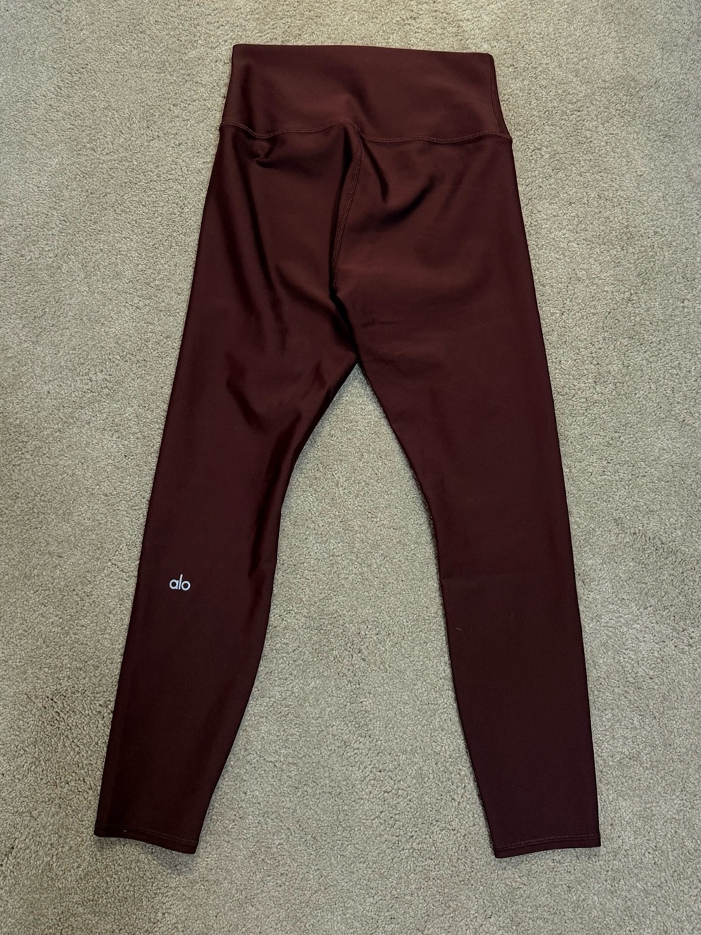 Alo High-Waist airlift cherry-cola Leggings M